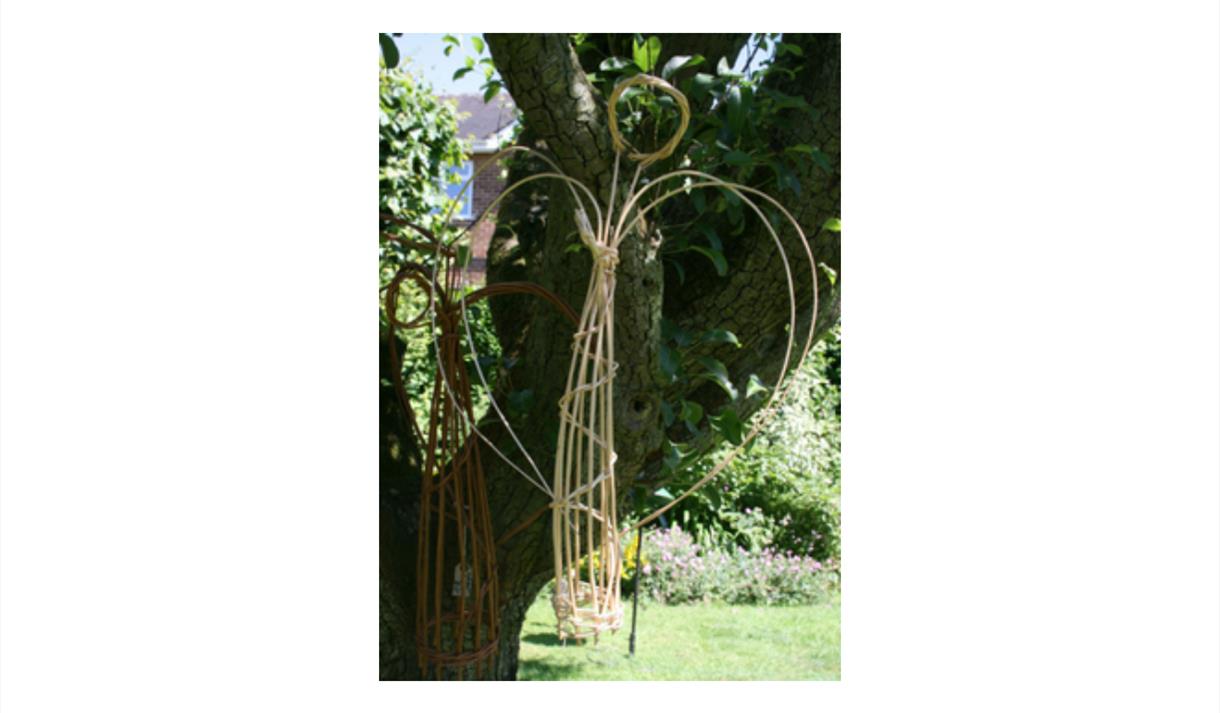 Festive Willow Weaving Angel | Visit Nottinghamshire