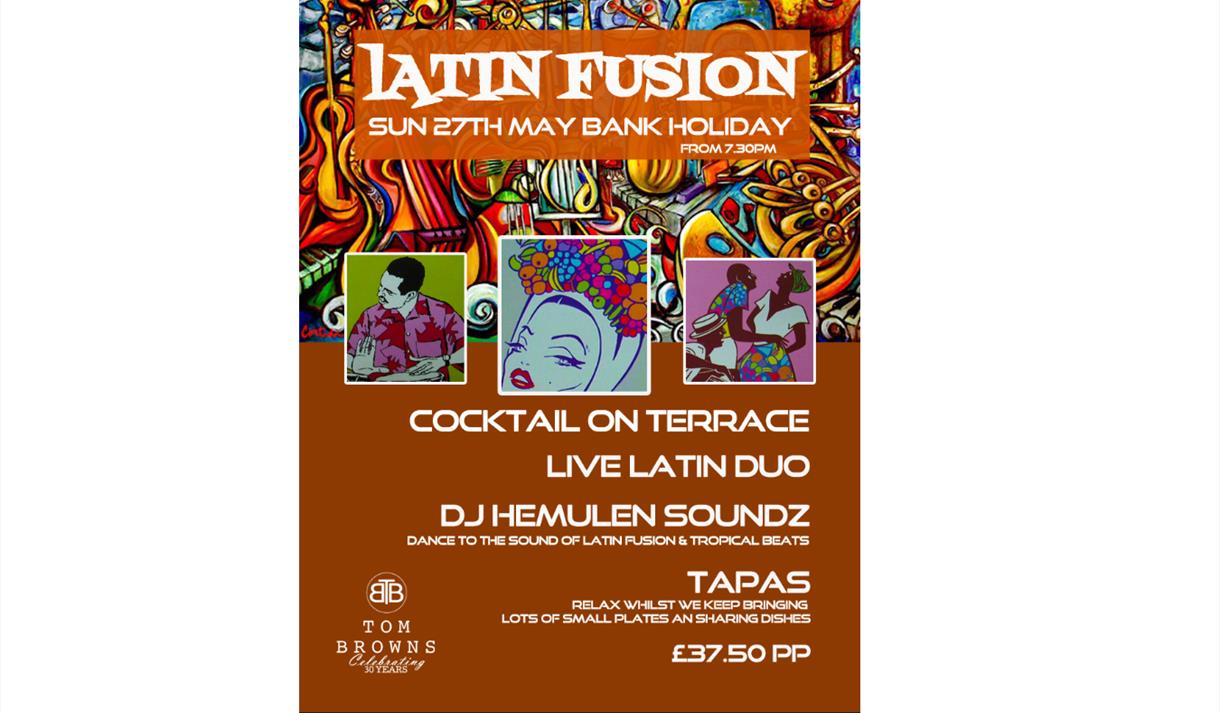 Latin Fusion Evening at Tom Browns
