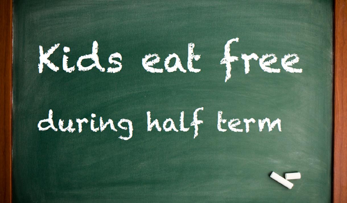 Kids eat free during half term