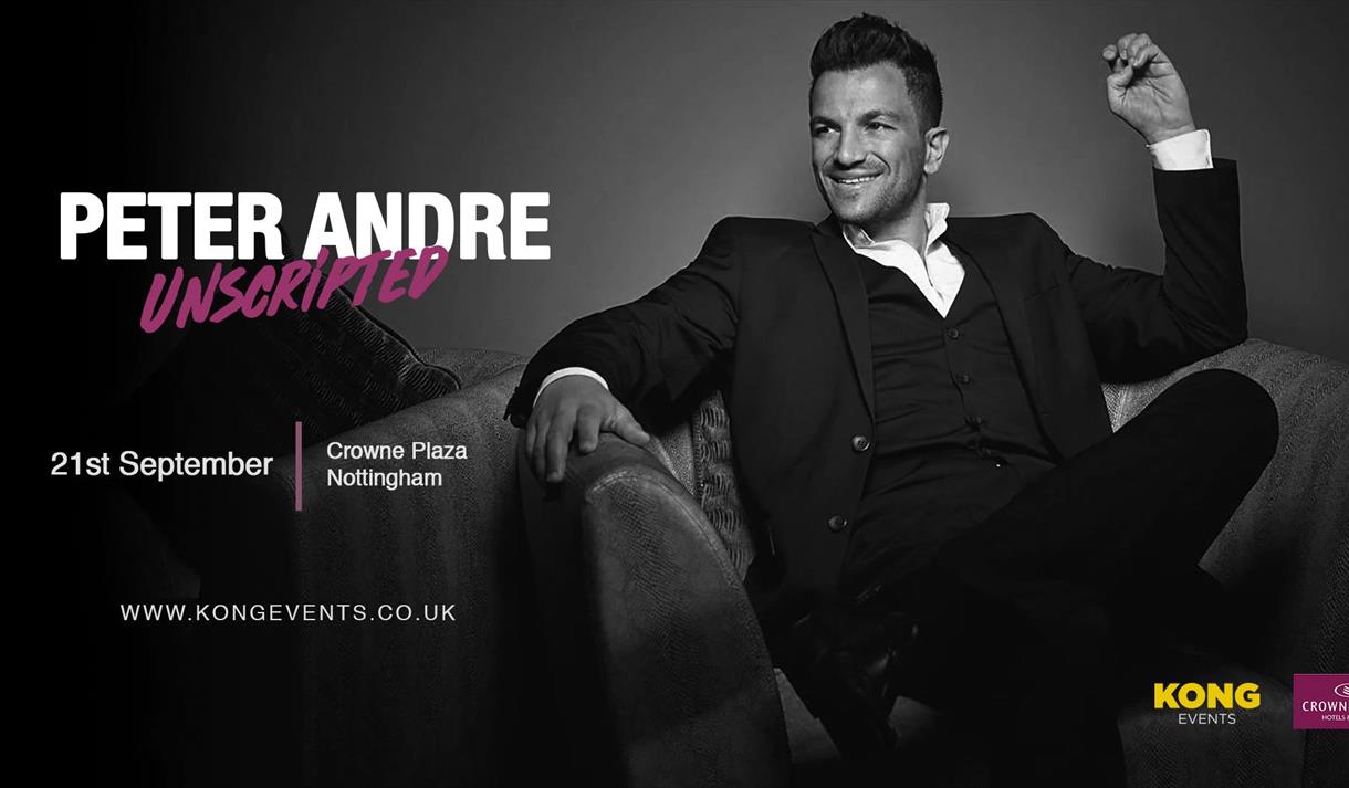 Peter Andre Unscripted at Crowne Plaza