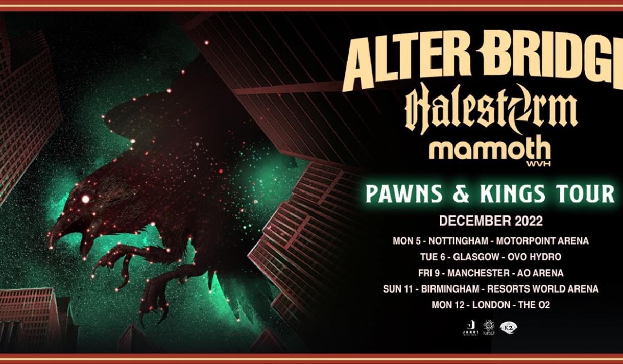 Alter Bridge: Pawn & Kings Tour