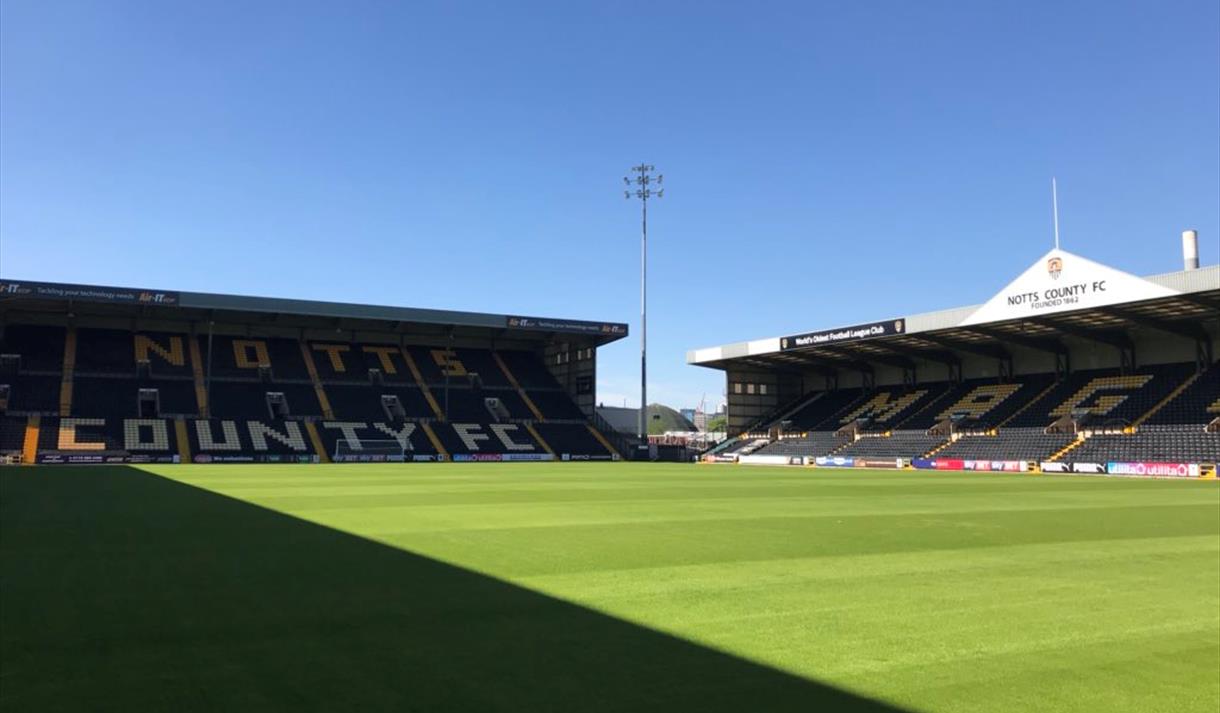 Notts County - Sky Bet League Two Football at Meadow Lane