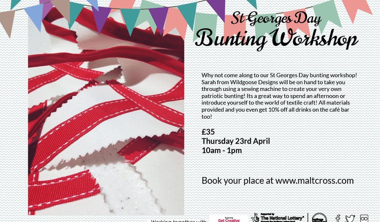 St George's Day Bunting Workshop