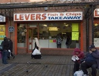 Levers Fish and Chips shop