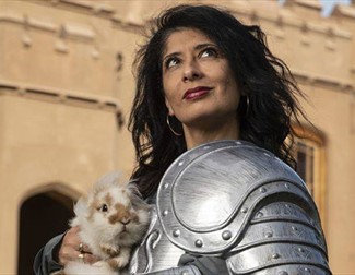 Off the Rails Comedy Club - Shappi Khorsandi - Skittish Warrior