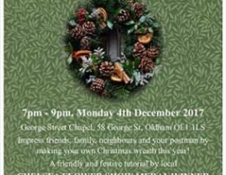 Christmas Wreath Making at George Street Chapel