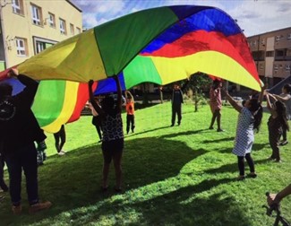 Get moving play session at Chadderton Hall Park