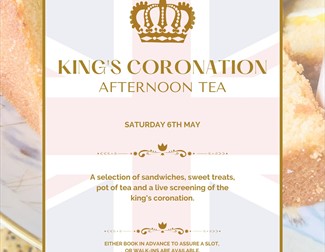 Coronation poster details of event