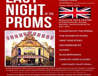 Saddleworth Live at the Millgate - Last night of the Proms