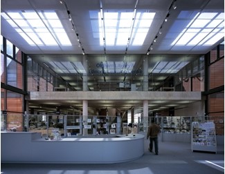image of inside the library oldham