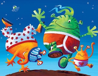 Aliens Love Underpants Storywalk