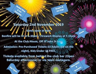 Springhead AFC - Family Bonfire