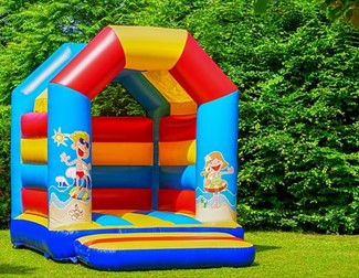 Inflatable fun - Chadderton Hall Park