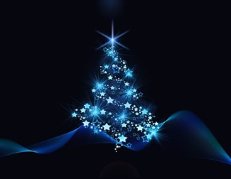 Starry Christmas Tree