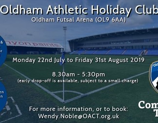Oldham Athletic Summer Holiday Club