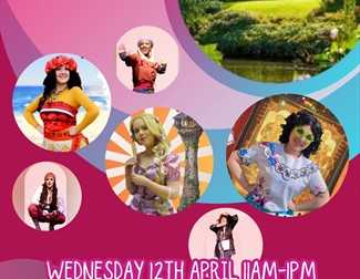 POSTER FOR THE EVENT SHOWING THE CHARACTERS