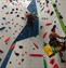 Climbers on wall
