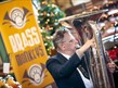 Brass band playing