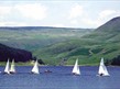 Sailing at Dove Stone Reservoir