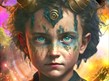 portrait photo of the child Loki