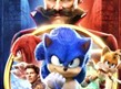 Sonic the hedgehog in the centre of other characters including Dr Robotnik