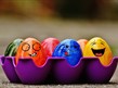 painted easter eggs