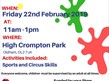 Half Term Activities @ High Crompton Park