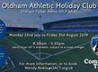 Oldham Athletic Summer Holiday Club