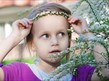 image of girl with flower crown