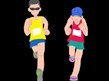 Cartoon runners