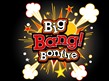 Cartoon wording of Big Bang Bonfire