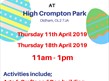 Easter Holiday Activities at High Crompton Park