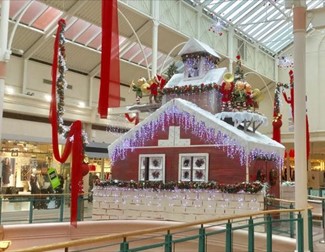 Santa's Grotto at Spindles Town Square, Oldham