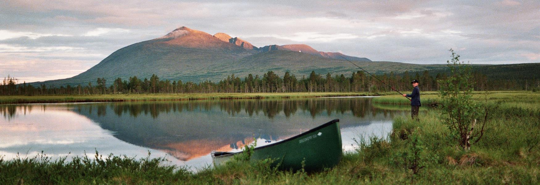 Åbborfisker i Årevja, Rendalen