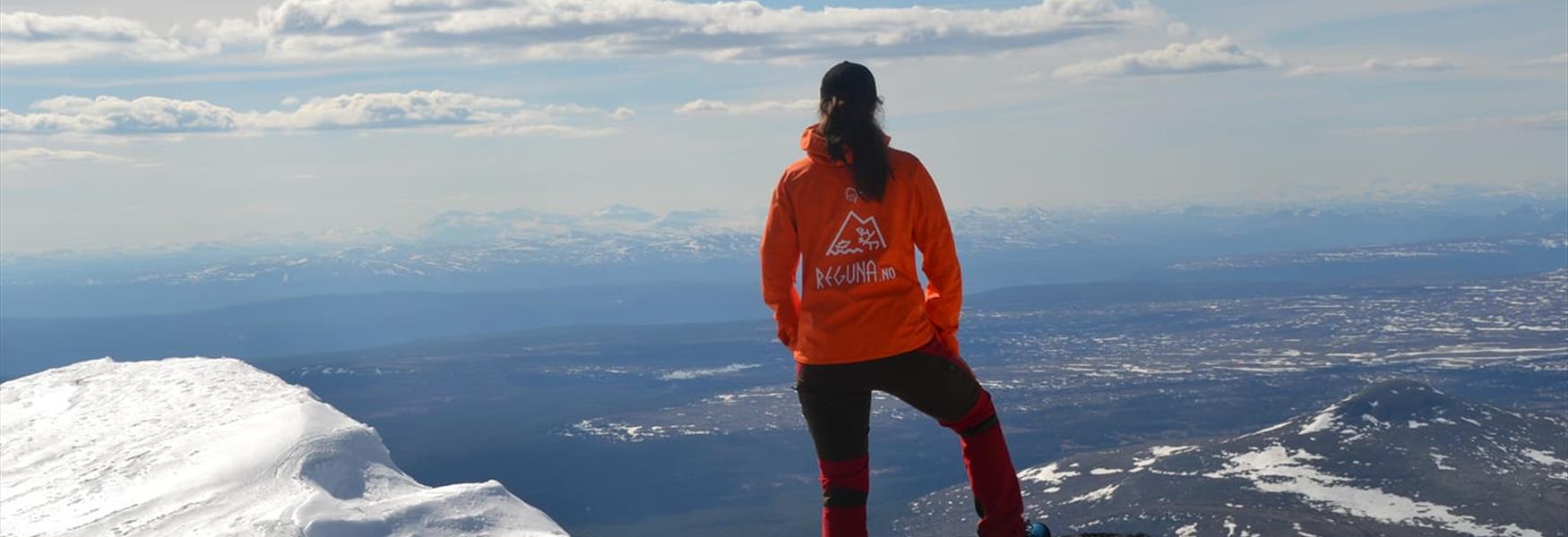 REGUNA på toppen av Sølen 1755 m.o.h.