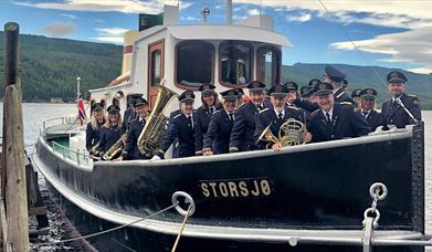 MS Storsjø med Marinekorpset