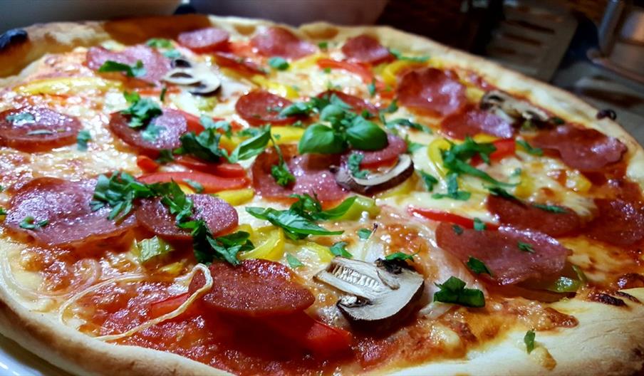 Pizza i Bjørnehiet pub, Renåfjellet