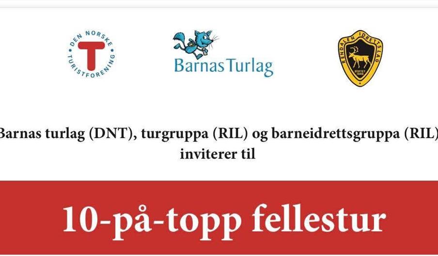 10-på-topp fellestur
