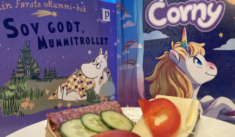 Høytlesning med kveldsmat