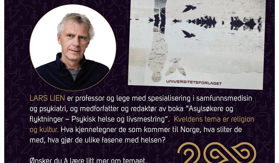 Lars Lien, professor og lege med spesialisering i samfunnsmedisin og psykiatri