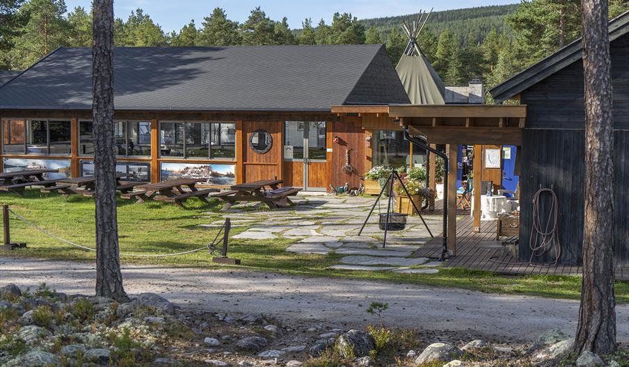 Resepsjonen på Storsjøsenteret