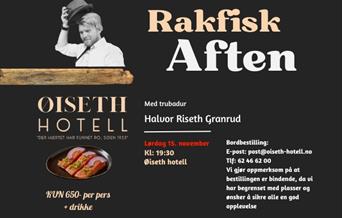 Rakfiskaften på Øiseth Hotell