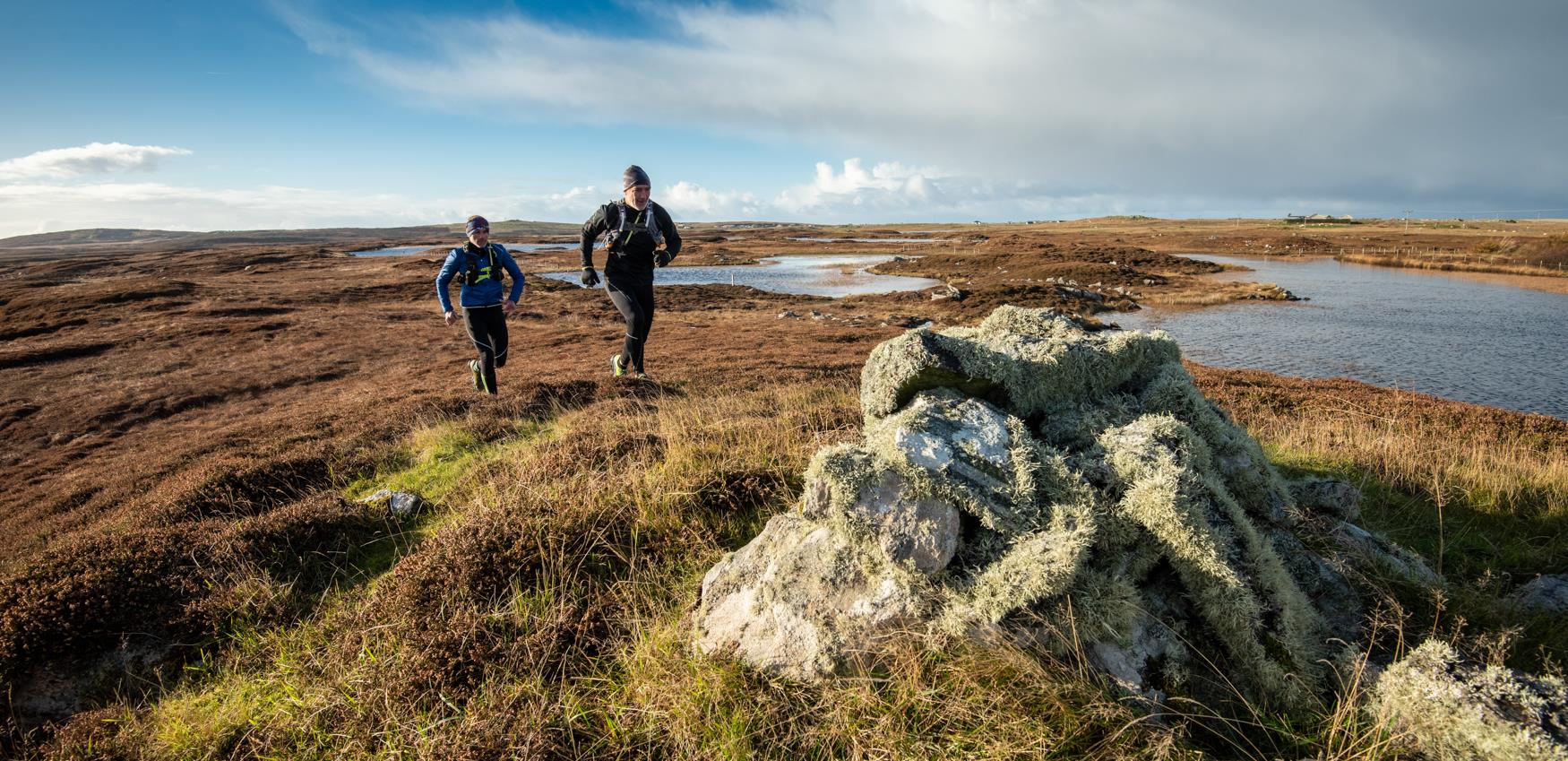 Runners at Reuval, Benbecula