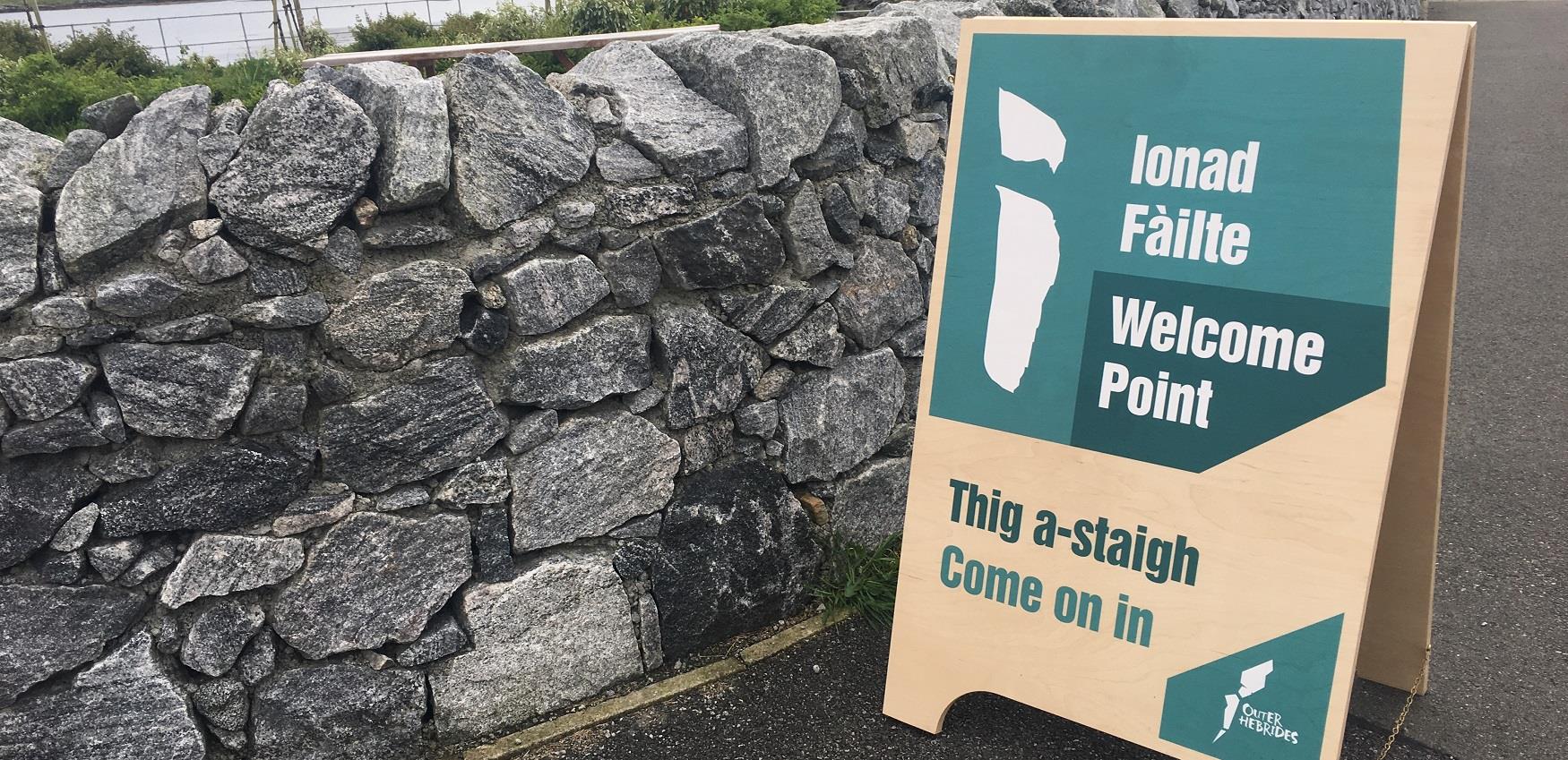 Welcome point A board