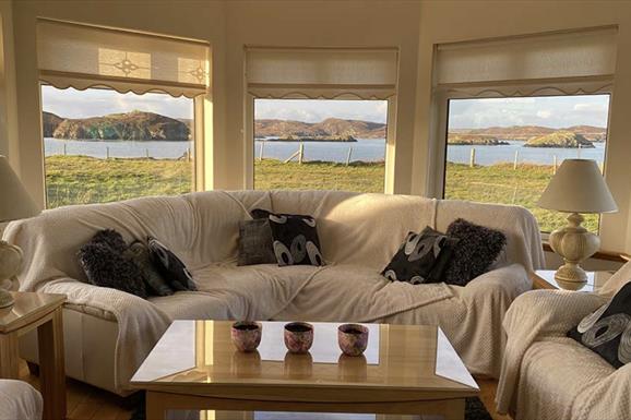Hebridean Sea View - Conservatory view