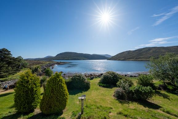 The Mission House at Mulag House garden & loch