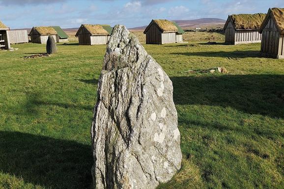 The Tractor Shed Camping Pods and Bunkhouse standing stone