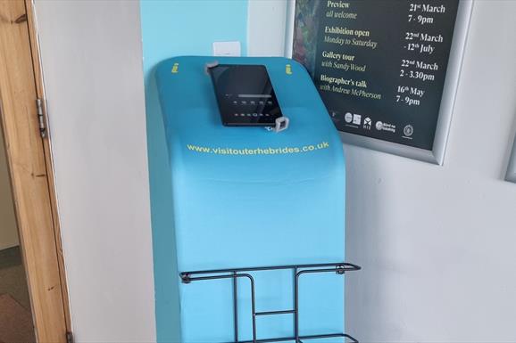 Digital Visitor Information Terminal - Taigh Chearsabhagh, North Uist