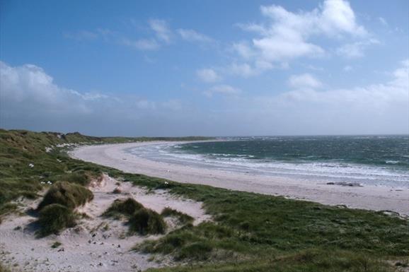 Hougharry Beach and Machair