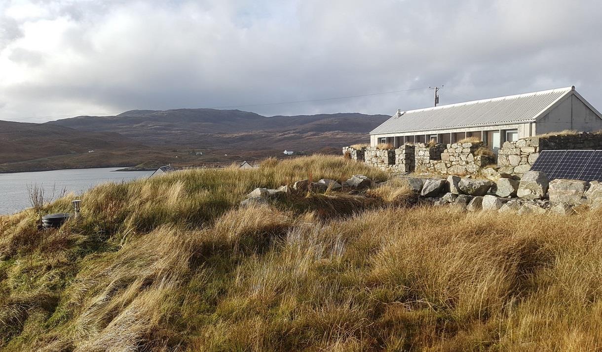 Exterior of Bays Blackhouse